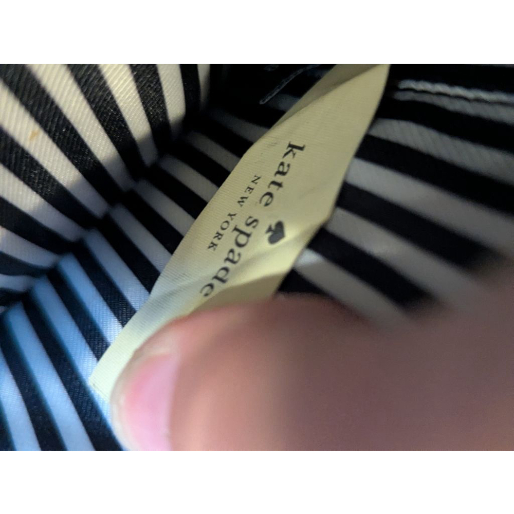 Women's Kate Spade Blush Pink Wristlet Black & White Lining Barely Used - Picture 6 of 11